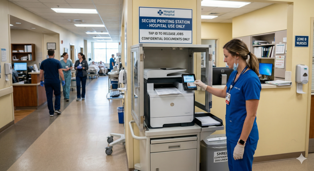 healthcare document management in a hospital 