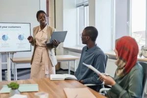 corporate training session