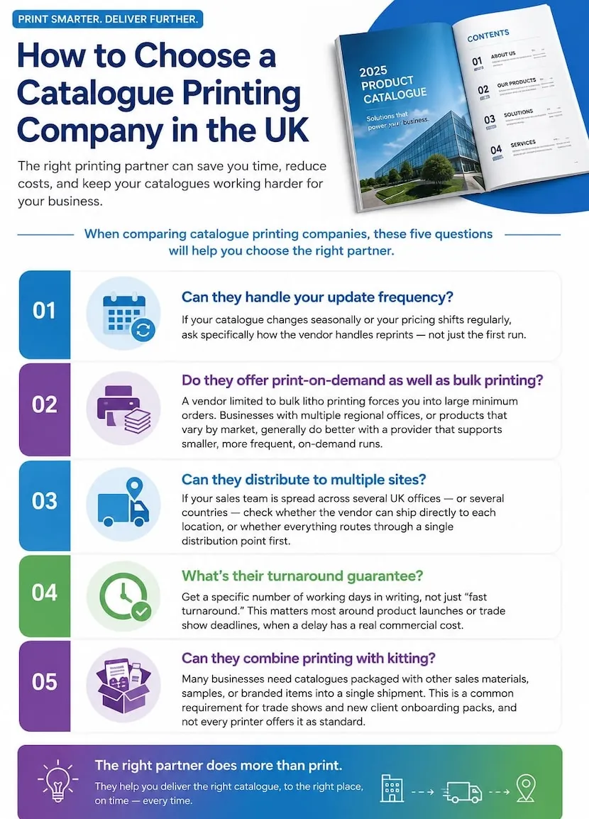 How to Choose a Catalogue Printing Company in the UK